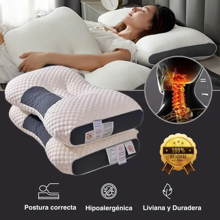 Almohada Cervical 3D [PROMO 2X1]